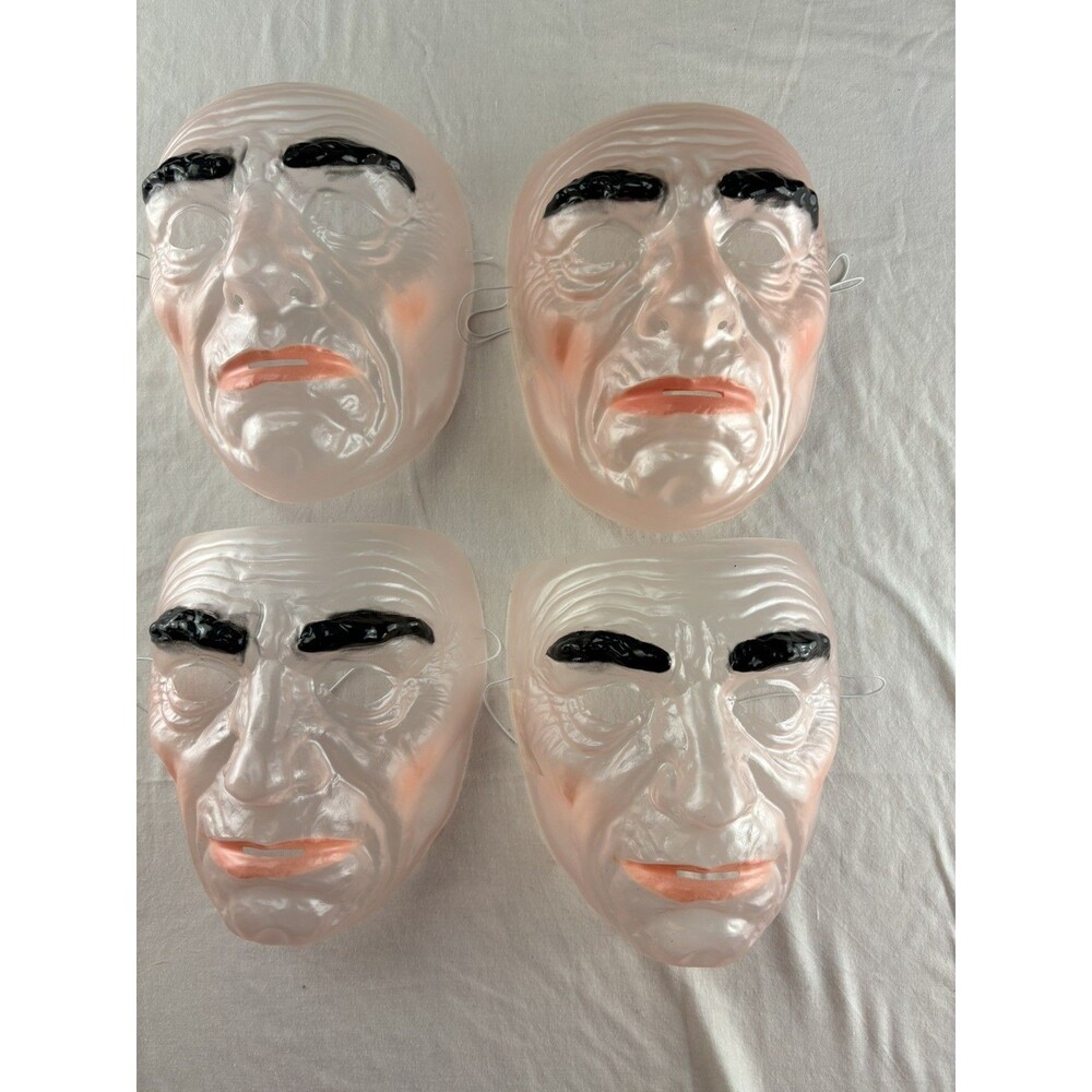 masks face costume adult 4 Pack Identical Masks